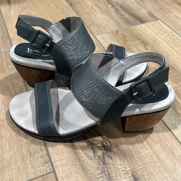 Jambu - “Sunstone” leather heeled sandal, 8 - Picture 2 of 10